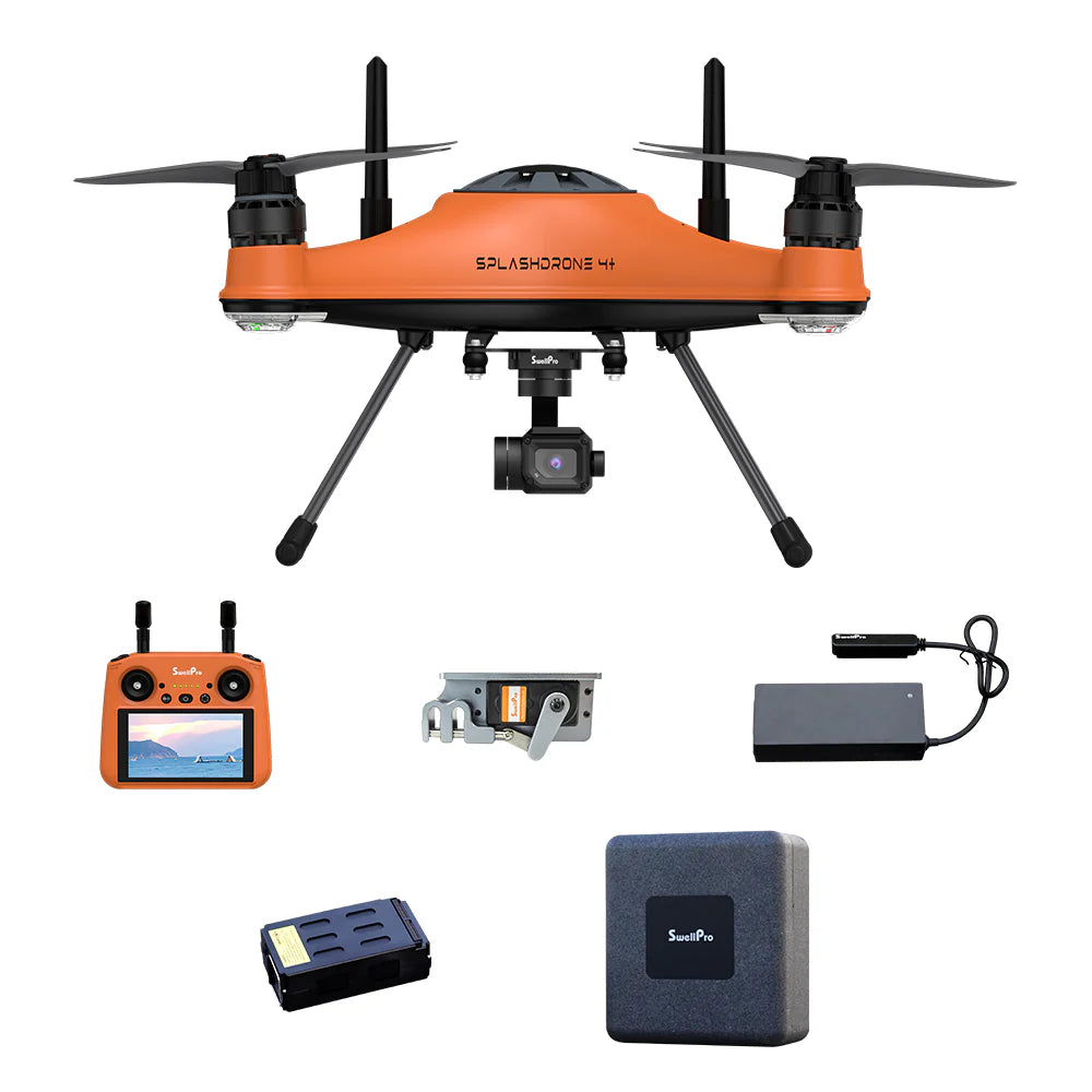 Waterproof Splashdrone 4 Plus with GC3-S 4K/3-axis camera