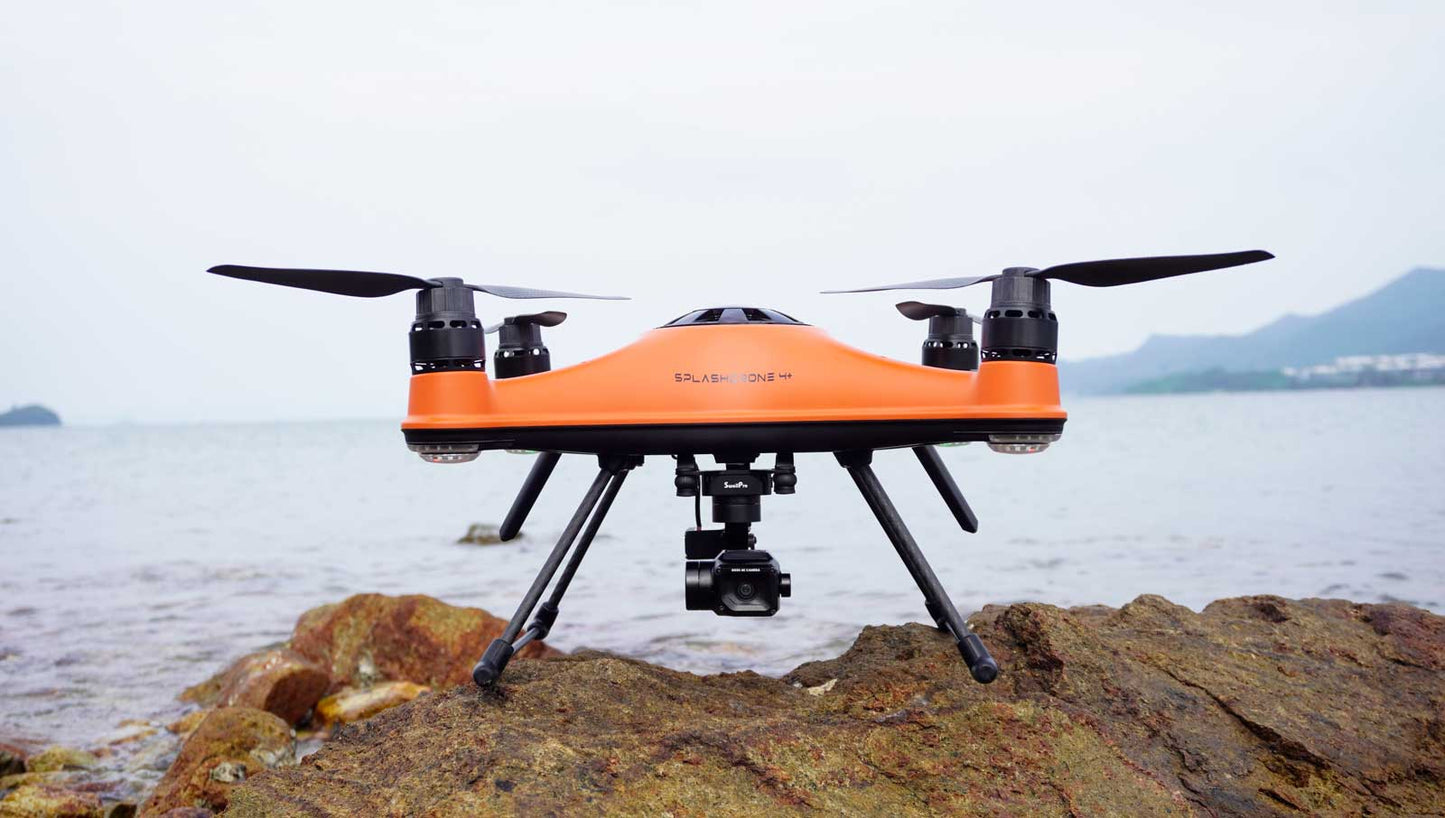 Waterproof Splashdrone 4+ with GC3-S 4K/3-axis camera